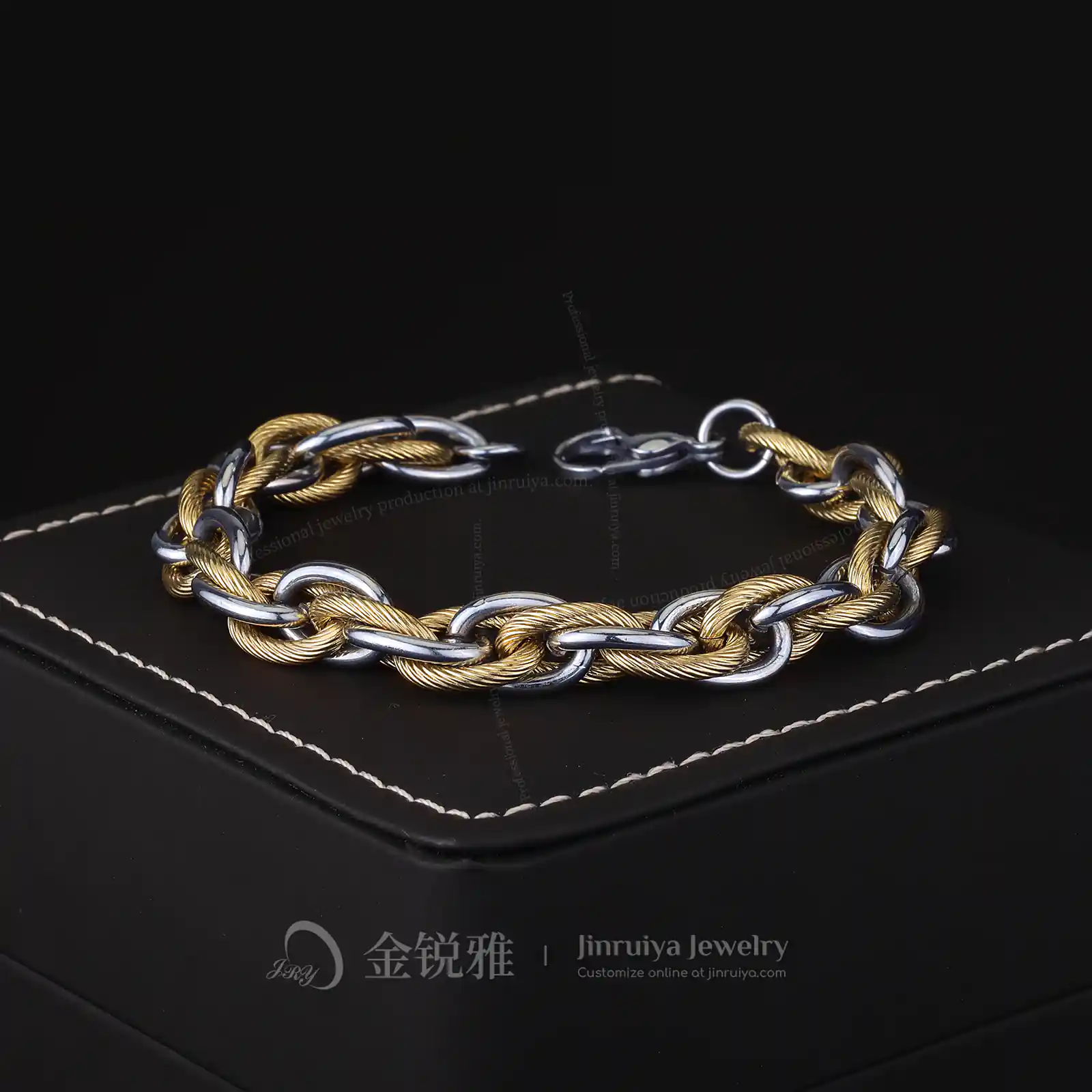 Twill O-Link Bracelet Still Shot