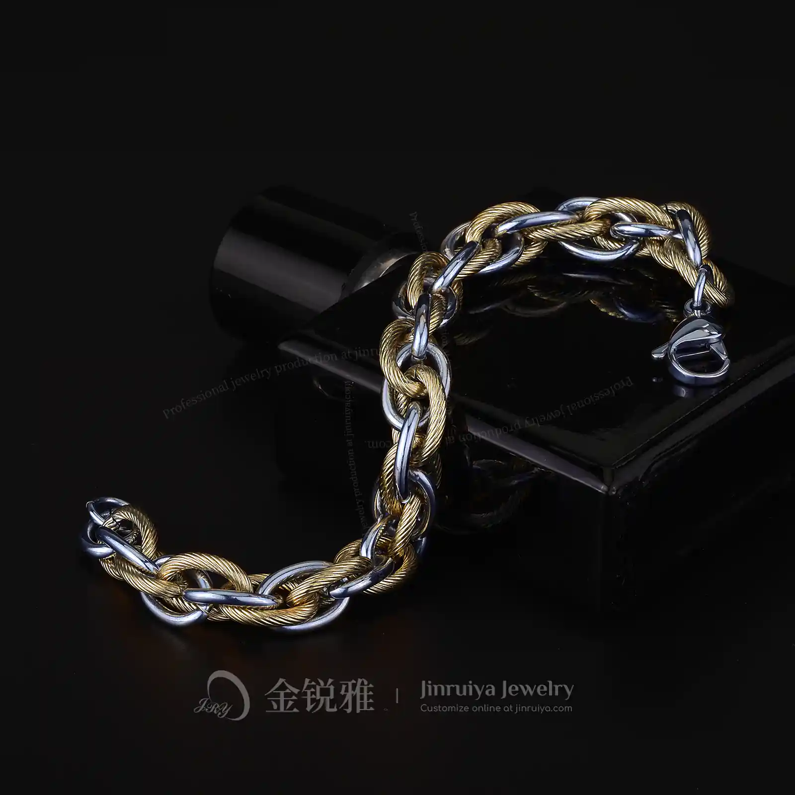 Twill O-Link Bracelet Still Shot