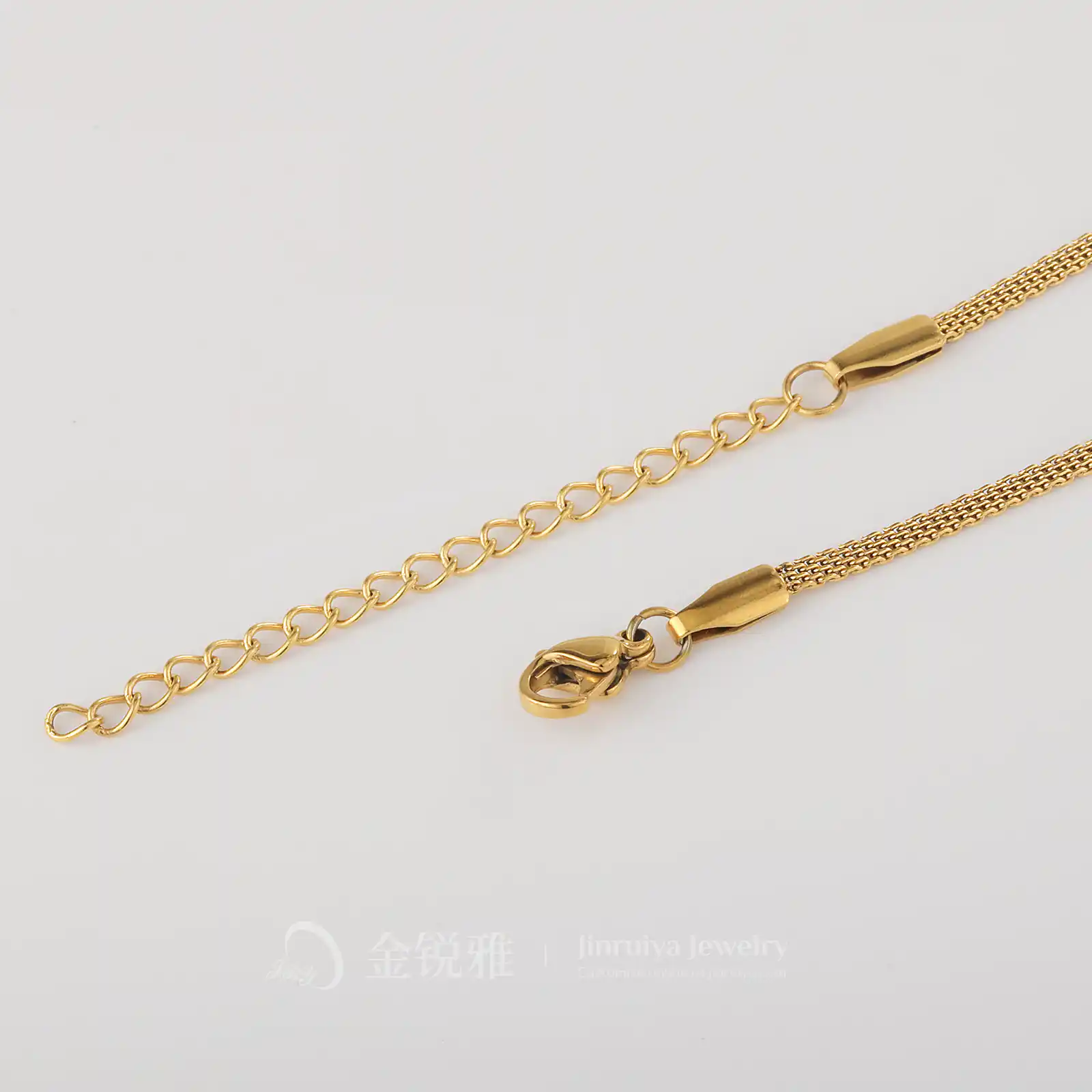 Elegant Milanese Wristband Still Shot